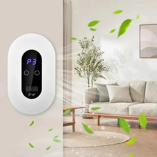 Purificator de aer, 100 mg oxigen activ/h, 4 moduri de operare, 50mp, 33dB, fara filtru, design compact