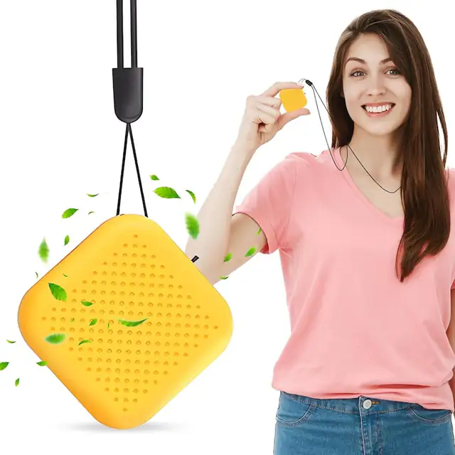 Purificator de aer portabil, filtru fara, 50 milioane ioni/cm³, pentru calatorii, birou, masina