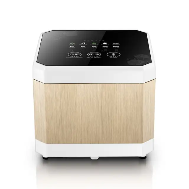 Purificator de aer, cu ecran tactil, filtru compozit 3-in-1, ORBER, 3 trepte de viteza, temporizator, ioni negativi, mini, elimina mirosurile si fumul, metal, 183*153*189 mm, alb