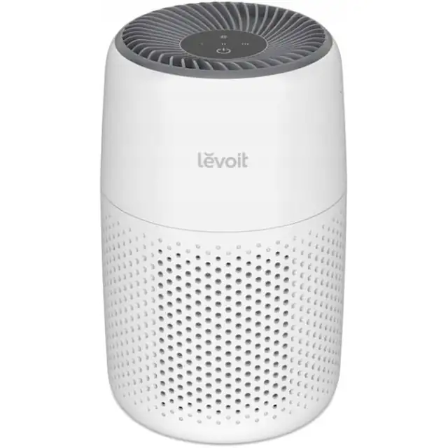 Purificator de aer HEPA, 3 viteze, aromaterapie, 7W, compact, alb