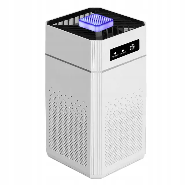 Purificator de aer, Filtru HEPA, alb, 44m²