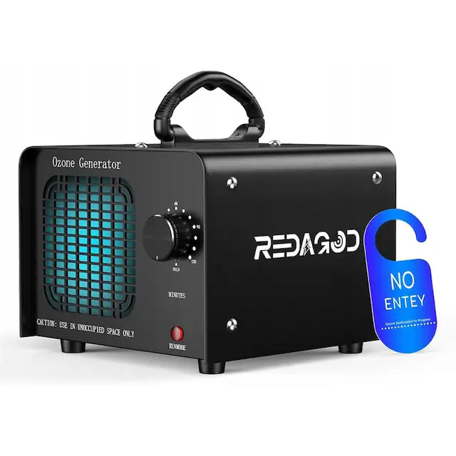 Purificator de aer, ozonator 20000mg/h, jonizator HEPA, timer, 300m2