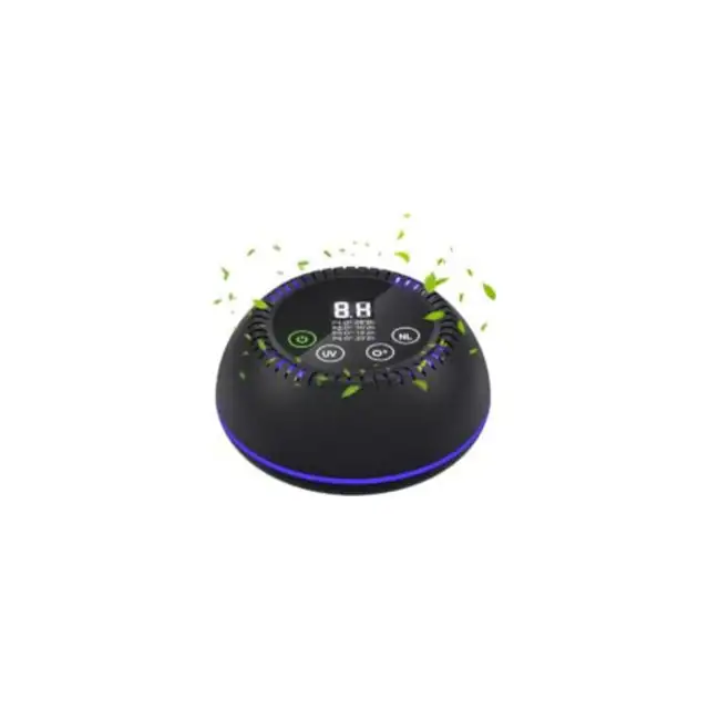 Purificator de aer portabil, 3 in 1, 10000mAh, pentru acasa, birou, calatorii, compact