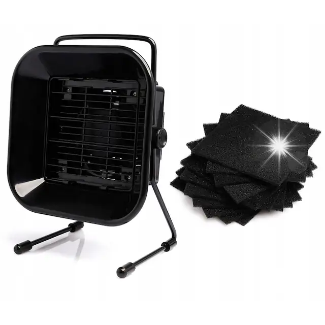 Purificator de aer Techrebal, serivis, 11 filtre, 220x290x150mm, 16W, 230V AC