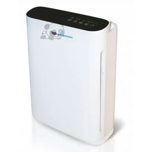 Purificator de aer Descon DA-P055, 55W, 30m2, alb-negru, cu lampa UV
