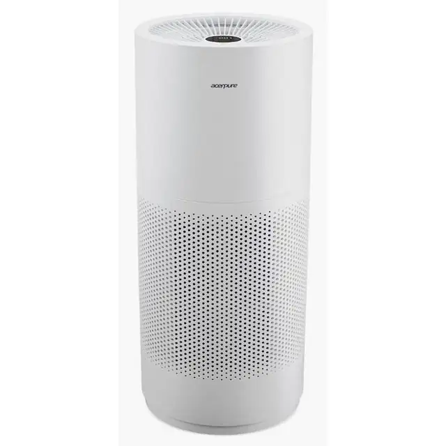 Purificator de aer Acer Pure Pro P2, HEPA 13, filtru cu carbune activ, Wi-Fi, pentru incaperi pana la 45 m2, Alb, 1 buc