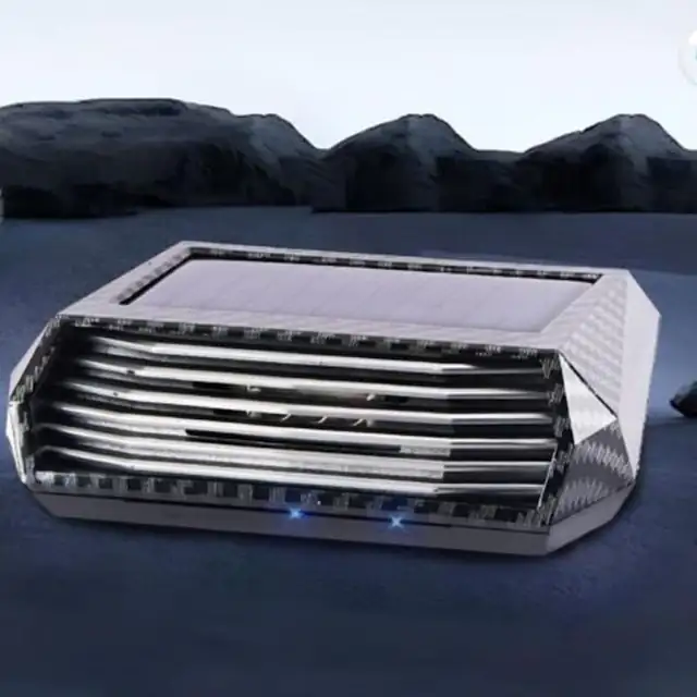 Purificator aer auto solar USB eliminare mirosuri compact