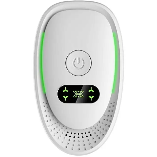 Purificator aer portabil ionic silent, fara filtru, alb, compact