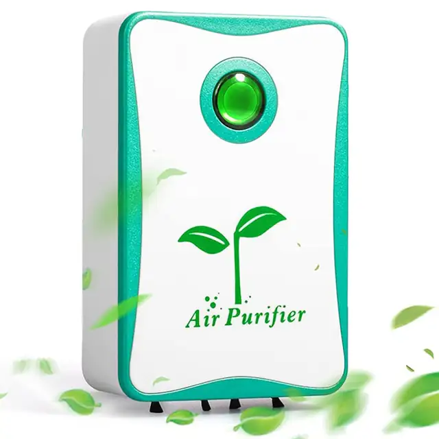 Purificator aer cu ioni negativi, alb, 8,5x5,5x3 cm, pentru casa