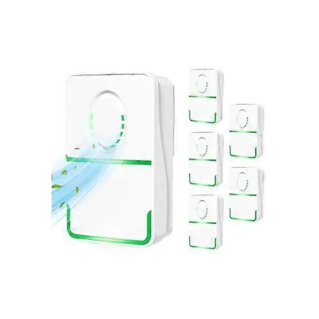 Set 6 purificatoare aer ionizator negativ, alb, 6x compact