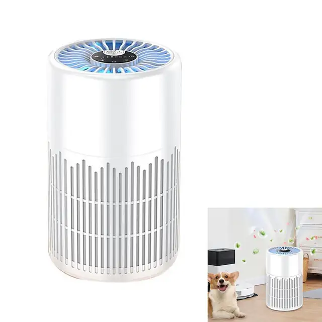 Purificator aer, HEPA H13, carbon activ, alb, 20m