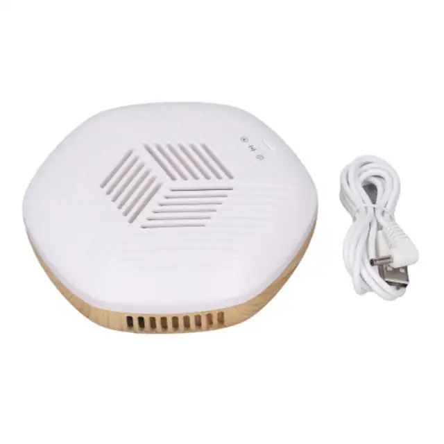 Purificator aer mic USB, ion negativ, alb, 13.5x12.8x3.5cm