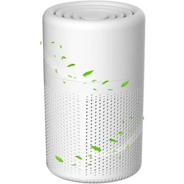 Purificator aer HEPA H13, 2-in-1, silentios, eficient energetic, alb, 10m²