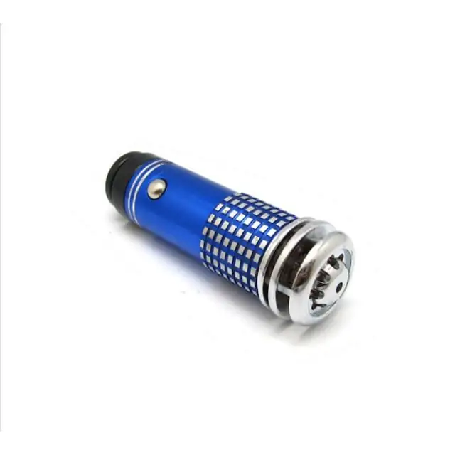 Purificator aer mini, 4 culori, aluminiu-plastic, 8.5x2.5cm