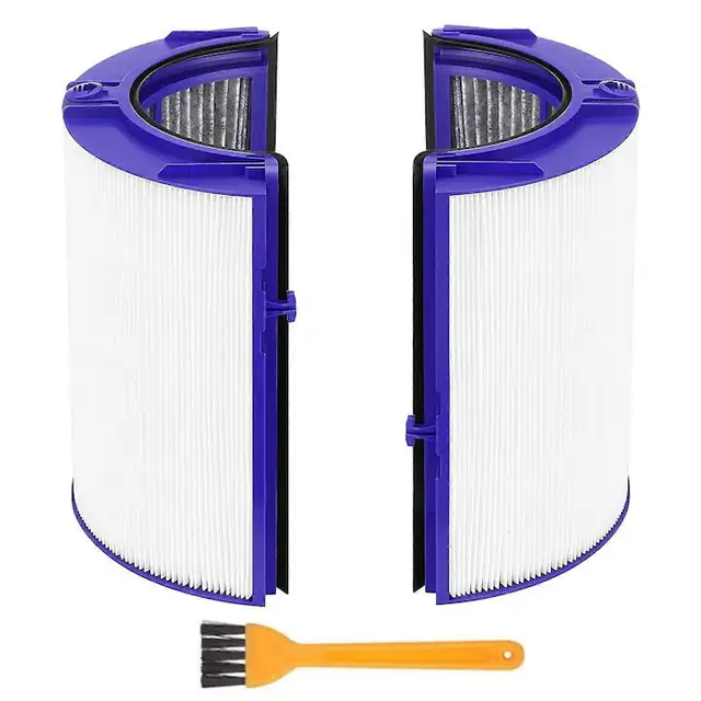 Filtru HEPA set pentru purificator aer, alb, 20x20cm
