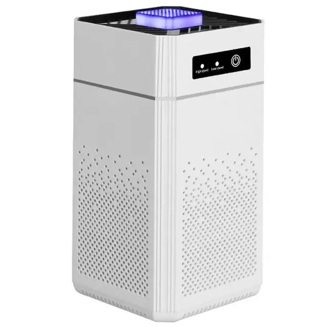 Purificator aer portabil, filtru formaldehida, ion negativ, USB, silentios, 50-120m²