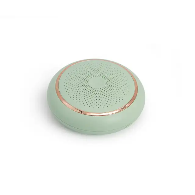 Purificator de aer cu ozon, Aiorber, deodorant pentru frigider, dulap, toaleta, incarcare USB, ABS, 1200mAh, compact, 5W, frigider toaleta dulap pantofar dezodorizant portabil reincarcabil, Verde