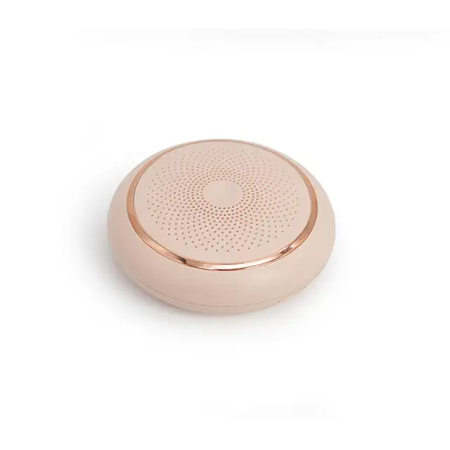 Purificator de aer cu ozon, Aiorber, deodorant pentru frigider, dulap, toaleta, incarcare USB, ABS, 1200mAh, compact, 5W, frigider toaleta dulap pantofar dezodorizant portabil reincarcabil, Roz