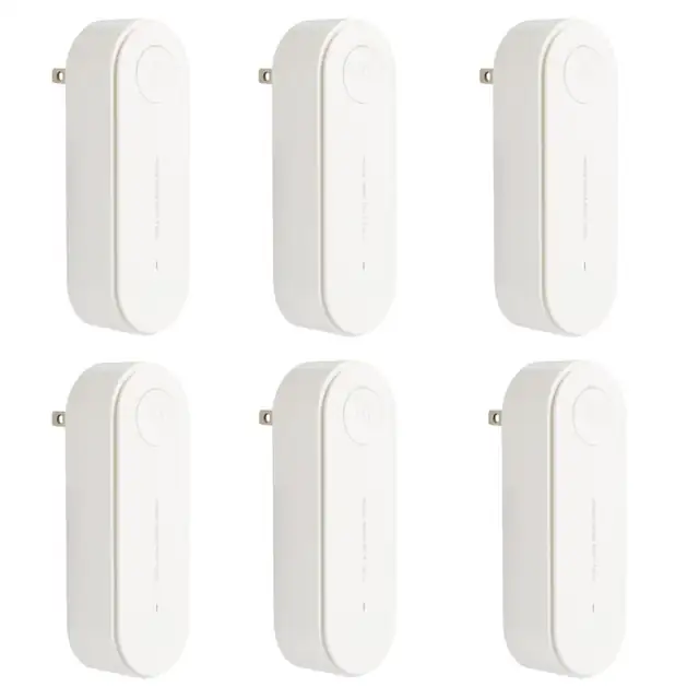 Purificator aer ionic avansat, set 2 bucati, alb, silentios, compact
