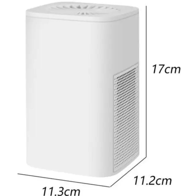Purificator aer pentru dormitor, 360° circulatie, silentios, 20m²