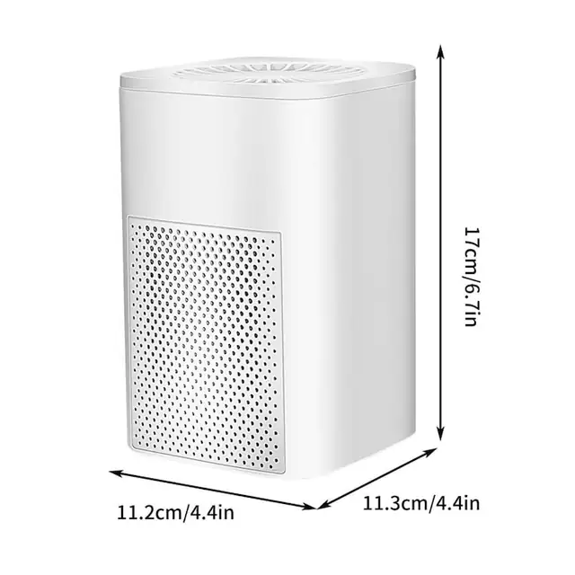 Purificator aer, filtru H13, mod somn, alb, 302m2, 24db