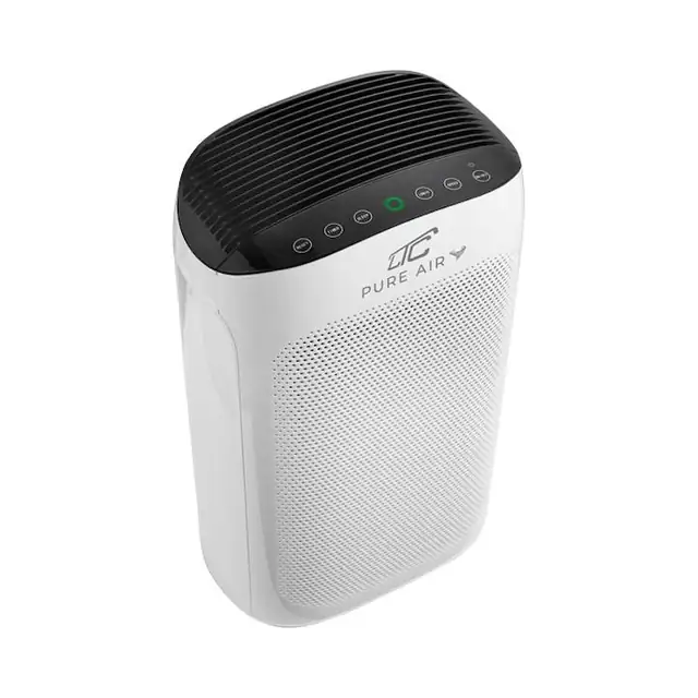 Purificator aer LTC PA700, filtru HEPA si carbune activ, alb, 56x30cm