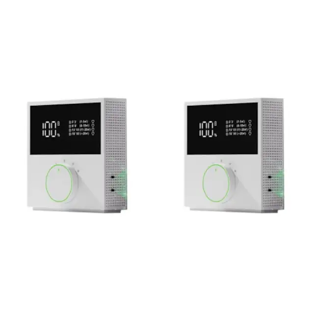 Set 2 bucati, Purificator de aer (ionizator) cu ioni negativi, pentru casa, dormitor si animale de companie, Eliminator de mirosuri, USB, Alb