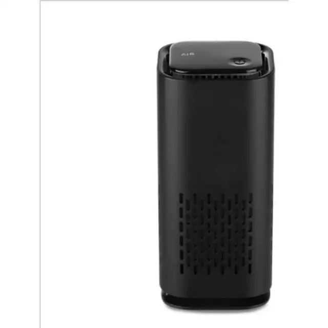 Purificator de aer portabil A1 pentru auto si casa, ionizare negativa 3 milioane ioni, acoperire pana la 10 m³, Negru, 1 buc