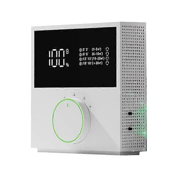 Purificator de aer cu ioni negativi USB A, eliminator de mirosuri pentru casa, dormitor si animale, din ABS, Alb, 1 buc