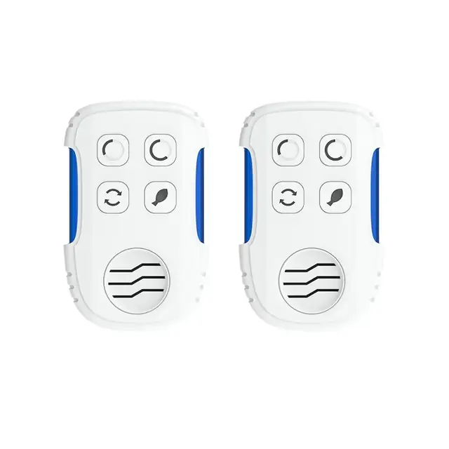 Set 2 bucati, generator ozon purificator de aer, reglabil, functie anioni, eliminare formaldehida si deodorare, priza EU, alb/albastru, 2 x 1 buc