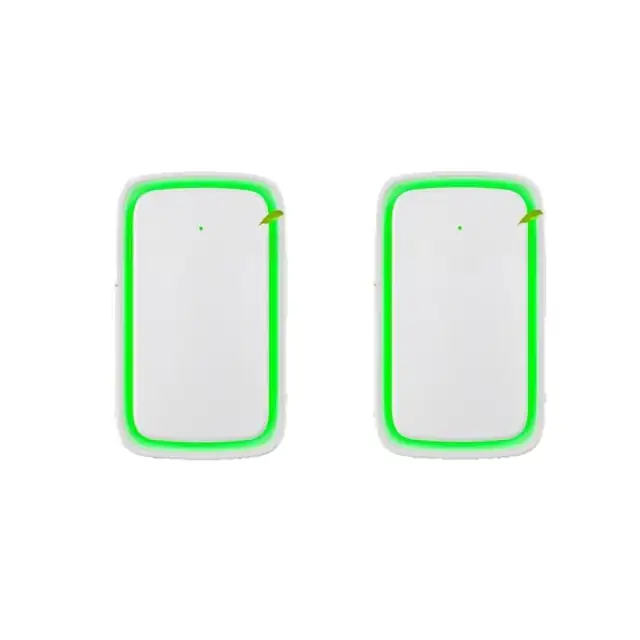 Set 2 bucati, purificator de aer/ionizator plug-in, priza UE, fara filtre, silentios, alb