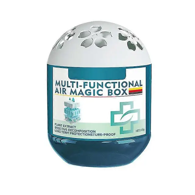 Cutie purificare aer multifunctionala, formula pe baza de plante, 120g, pentru interior
