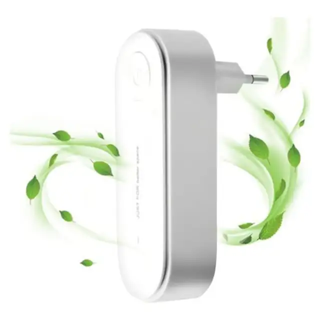 Purificator aer ionic mini alb compact 5x7cm pentru mirosuri mici
