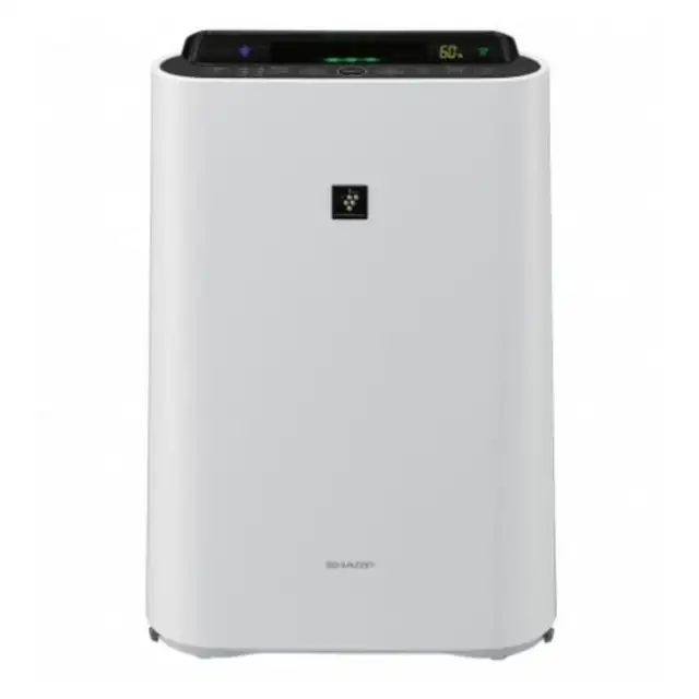 Purificator de aer Sharp KC-D50EUW, functie de umidificare activa, tehnologie Plasmacluster, 2.5 l
