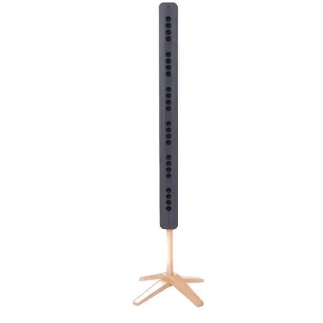 Purificator / Ionizator de aer Teqoya 450 - Arie acoperire 50m2, neutralizeaza microparticulele, bacteriile si virusii din aer, culoare Antracit/negru