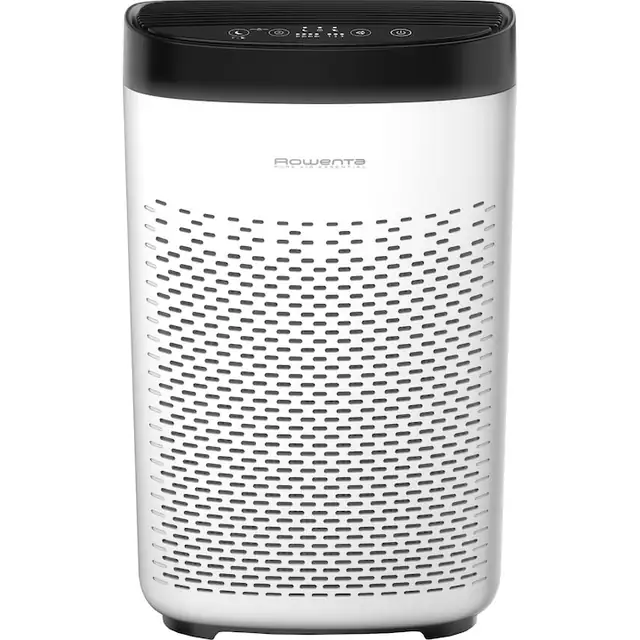 Purificator Rowenta PU2530F0 PURE AIR Essentials, capacitate filtrare 230m3/h, 3 niveluri de filtrare, alb/negru