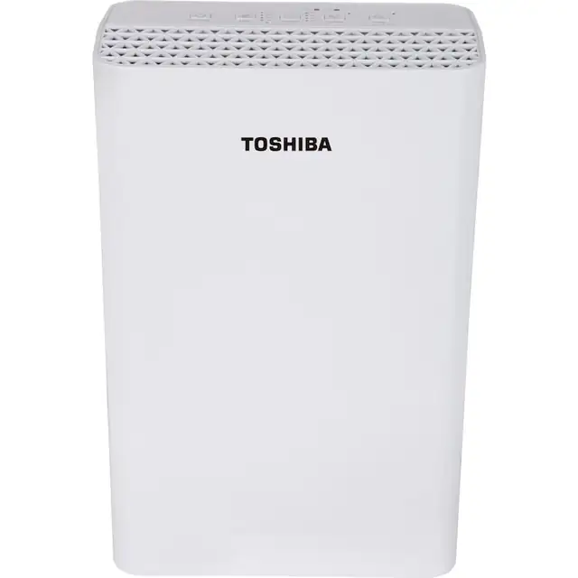Purificator Toshiba CAF-X33XPL, CADR 200 m3/h, Ionizare, Timer, Child lock, Filtru 3in1, Camera 20 mp, Alb