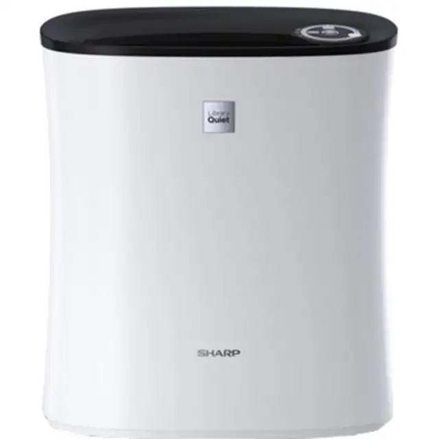Purificator de aer Sharp UA-PE30E-WB, 2 nivele de filtrare: Pre filtru si HEPA, 4 moduri de functionare, 21m², Alb