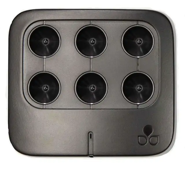 Purificator / Ionizator de aer - Teqoya Nomad Auto - neutralizeaza microparticulele, mirosurile de CO2 sau benzen, bacteriile si virusii din atmosfera, culoare neagra, acopera pana la 15 m2