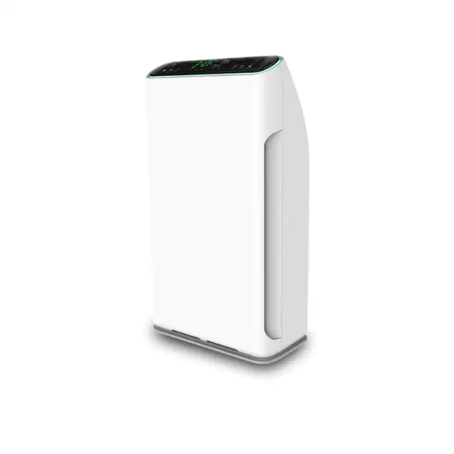 Purificator de Aer, functie UVC, 80W, Filtre multiple, Ionizare negativa, Telecomanda, Alb, Safecare