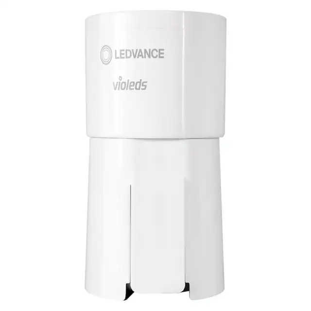 Purificator de aer, LEDVANCE, UV-C HEPA, Port USB, Filtru HEPA H13, Dezinfectare pe trei nivele, Alb