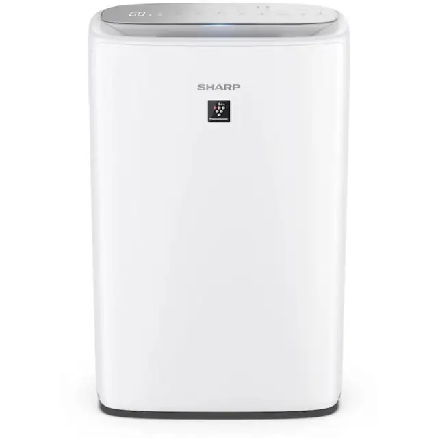 Purificator de aer cu umidificator Sharp UA-KIN50E-H, CADR 306 m3/h, Capacitate rezervor, 2.7l, Capacitate umidificare 600 ml/h, 3 nivele de filtrare, 5 senzori, Plasmacluster Ion Technology, Alb