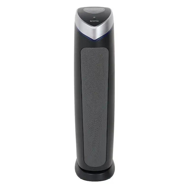 Purificator aer, realizat din plastic, 52 W, 3 viteze, 230V, 204 mc/h, 69 x 27 x 17,6 cm, suprafata de acoperire 25mp, negru