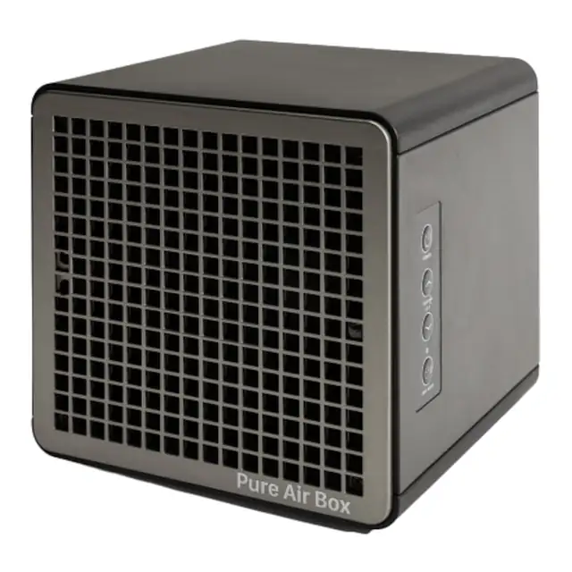 Purificator, Haverland, Pure Air Box, 3 viteze, Filtrare, Dezinfectare UV, Ionizare, Alb