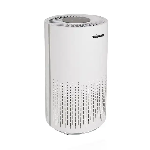 Purificator de aer Tristar AP-4787, 3 setari filtrare, filtrul H13 HEPA, 52 db, protectie supraincalzire, cronometru, 60 m³, Alb
