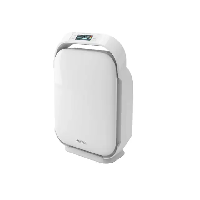 Purificator de aer Olimpia Splendid, Aura Absolute, Wi-Fi integrat, control vocal, lampa anti-bacteriana UV-C, ionizare