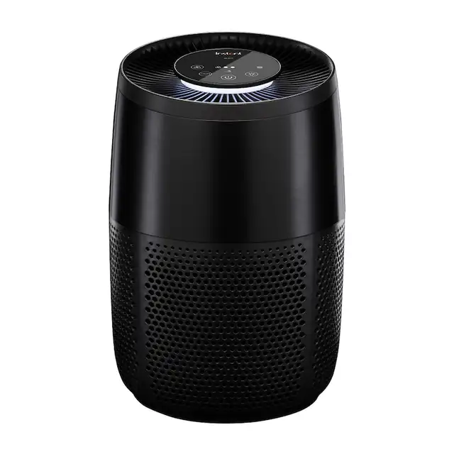 Purificator de aer AP100, Instant Brands, filtre Hepa 13, sistem purificare plasma+ion, ultra silentios, pentru spatii pana la 12mp