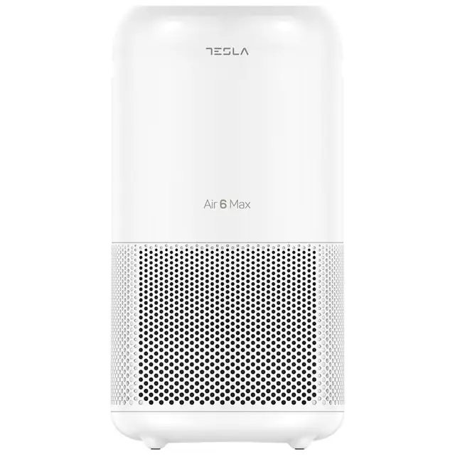 Purificator Tesla Air6 MAX, CADR 400 m3/h, Wi-Fi, Senzor calitate aer, Sleep Mode, Timer, Filtru HEPA+Carbon Activ+Catalyst, Lumina UV-C, Alb