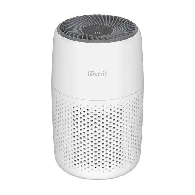 Mini purificator de aer, Levoit, Difuzor uleiuri esentiale, Alb