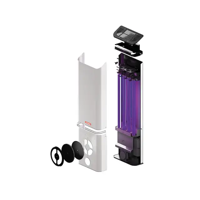 Purificator profesional aer Air Cleaner, cu capacitate mare de tratare ce protejeaza sanatatea oamenilor printr-un sistem dedicat exclusiv tratamentului biologic al aerului